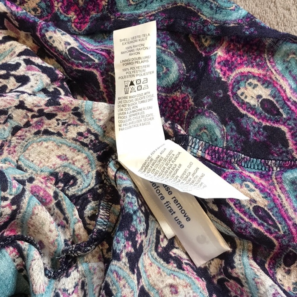 LUCKY BRAND Paisley Print Dress - Picture 16 of 16